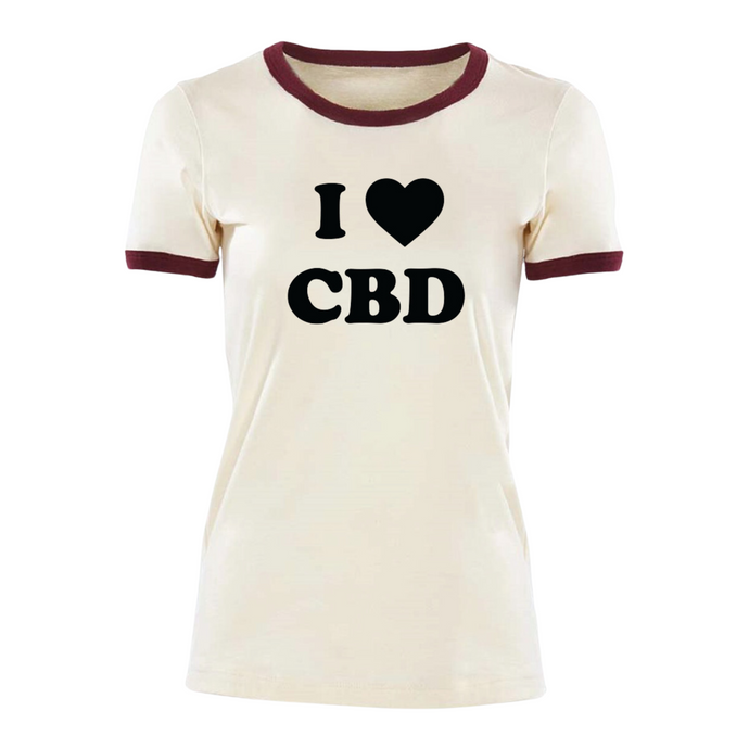 I ♥ CBD Ringer Tees